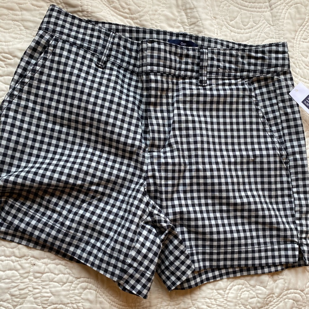 GAP Gingham Preppy Shorts